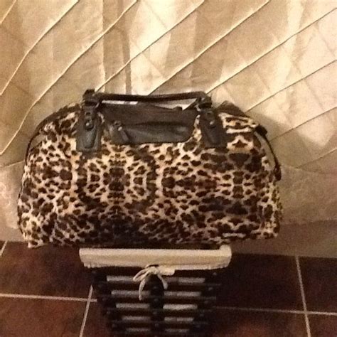 cheetah lv bag|animal print overnight bag.